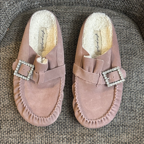 Free People Shearling After Riding Mule size 10 - Picture 6 of 10